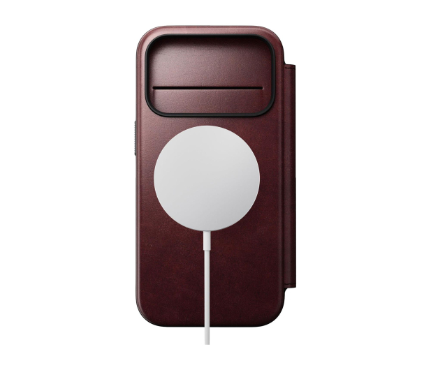 Nomad Modern Leather Folio do iPhone 17 Pro MagSafe burgund - 1362229 - zdjęcie 4